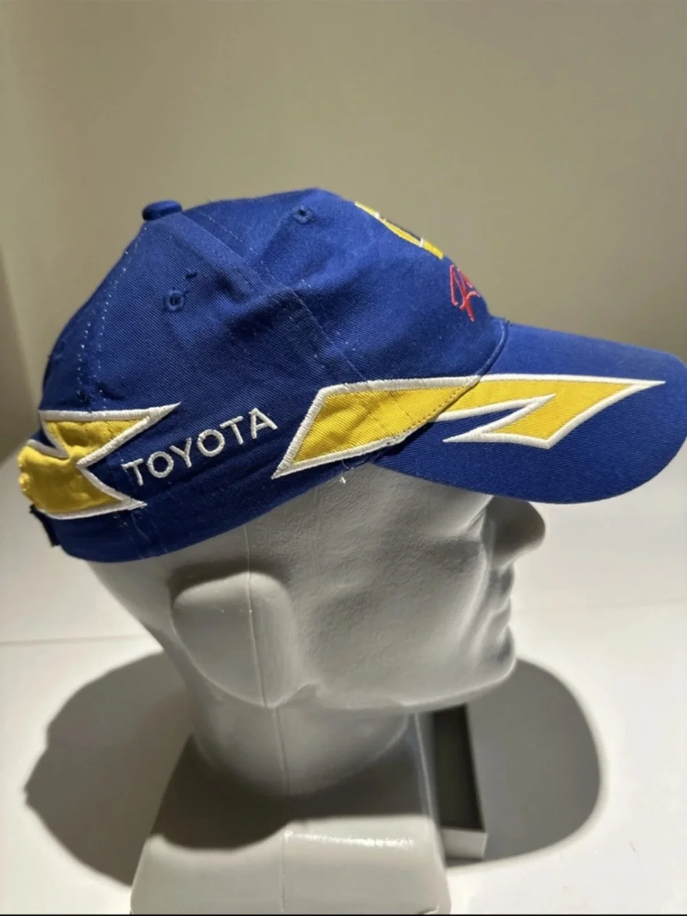 NAPA Racing Blue & Yellow Men's Racing Cap - Picture 3 of 7